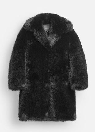 Пальто из меха zara шуба zara3 фото