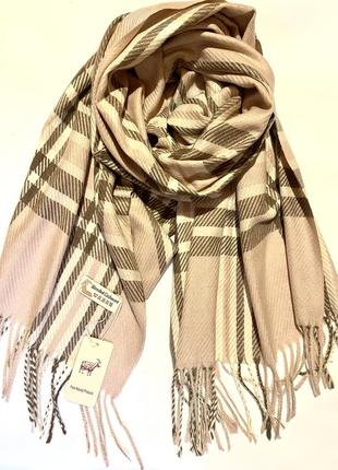 Шарф кашемир клетка