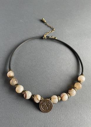 Чокер из агата