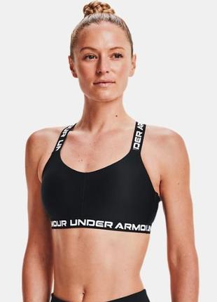 Спортивний топ бра under armour women's ua crossback strappy low sports bra