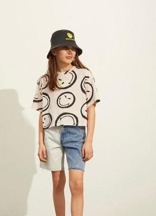 Футболка укороченная h&m 8-10 лет
