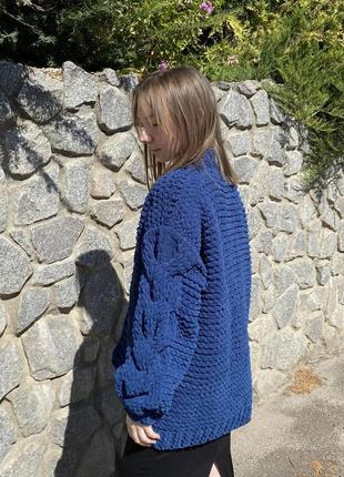 Плюшевий кардиган ручної роботи