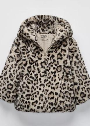 Куртка из искусственного меха zara