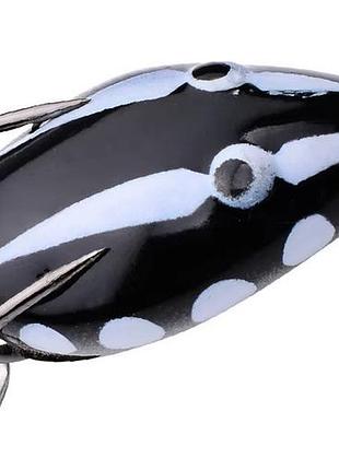 Блесна поппер квокер приманка на хищника длина 4см вес 5гр черный