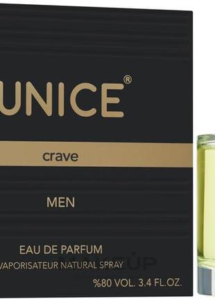 Чоловіча парфумована вода unice crave 100 мл
