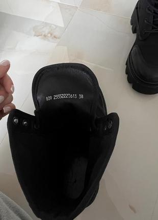 Сапоги на шнурках estro