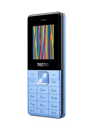 Мобильный телефон tecno t301 deep blue (4895180778681)