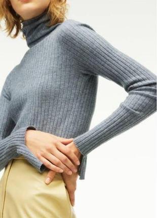 Zara гольф шерсть водолазка, s