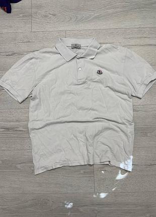 Поло футболка moncler