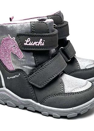 Зимние детские термо ботинки lurchi