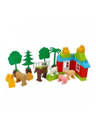 Дитячий конструктор "ферма" 0341txk, 45 елементів