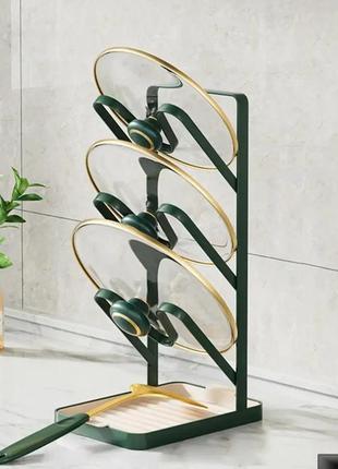 Тримач для кришки каструлі, настільний окремішній 3-x and-2