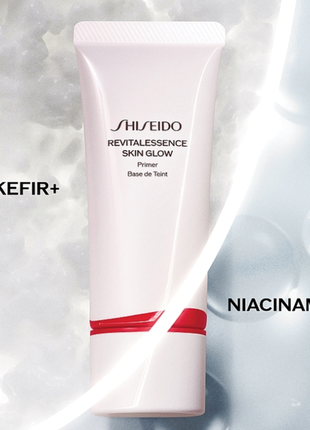 Shiseido revitalessence skin glow primer освітлююча основа під макіяж , 5 мл