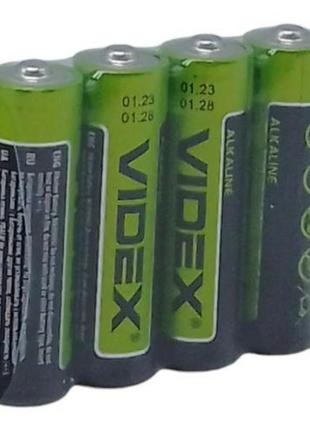 Lr6 батарейки videx aa лужні, 4 штуки