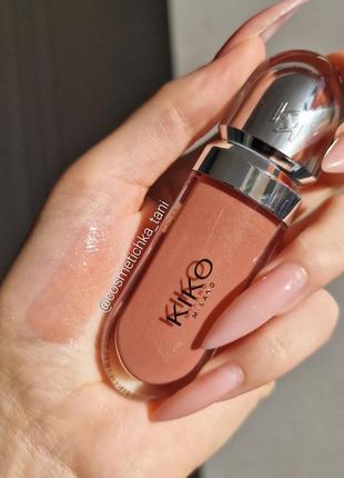 Kiko milano 3d hydra lipgloss 02 блиск для губ