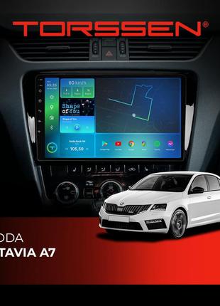 Штатная магнитола torssen skoda octavia a7 f10464 4g