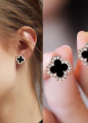 Сережки в стилі ban cleef