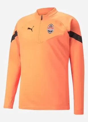 Оригінальна спортивна кофта puma «фк шахтар» application 1/4 zip