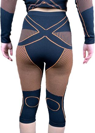 Женский спортивный компрессионный комплект x-bionic energy accumulator p.v. 2.1.