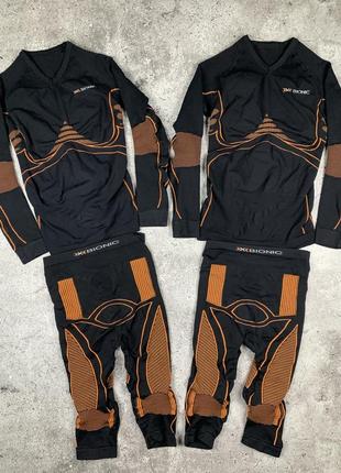 Женский спортивный компрессионный комплект x-bionic energy accumulator p.v. 2.1.