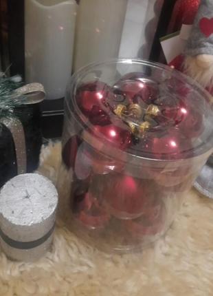 Ялинкові кульки xmas bambles скляні