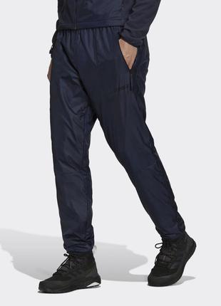Спортивні штани джогери плащівка поларфліс adidas terrex
