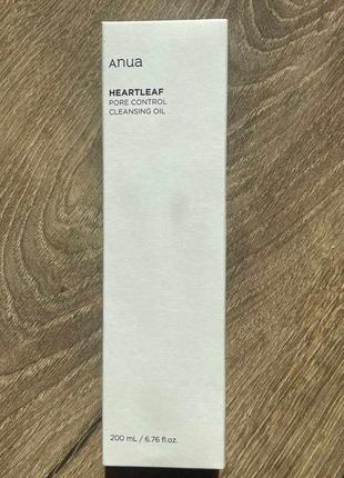 Anua heartleaf pore control cleansing oil гідрофільна олія для обличчя - 200ml
