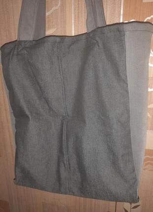 Шопер, сумка из джинсы женская5 фото