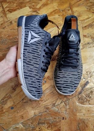 Кроссовки сетка reebok womens speed t flexweave dv9564 black running shoes sneakers size 9