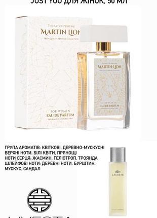Парфуми від martin lion
