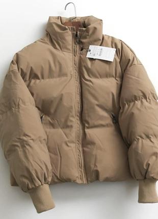 Куртка пуховик вітровка пуфер зара zara курточка