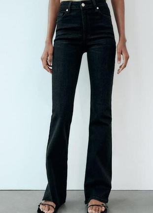 Брюки клеш zara