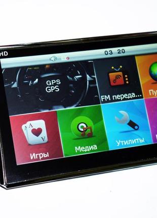 7” gps навигатор 7007 - 8gb 800mhz 256mb igo+navitel+cityguide