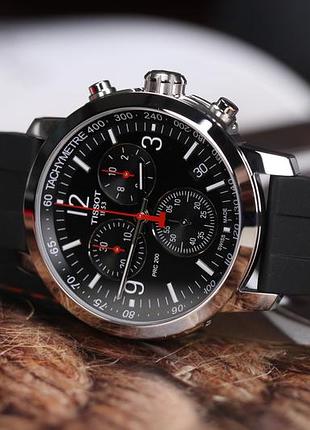 Годинник tissot prc 200 chronograph t114.417.17.057.00