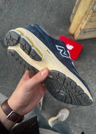 Кросівки New balance 2002r черные серые мужские кроссовки dark navy6 фото