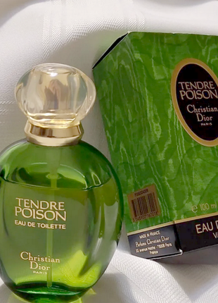 Christian dior tendre poison винтаж💥оригинал распив аромата затест