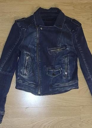 Джинсова косуха zara