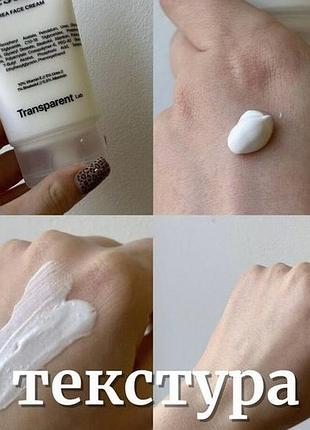 Transparent -lab крем із сечовиною urea face cream 50 мл.