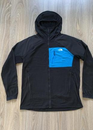 Мужская кофта флиска с капюшоном the north face polartec