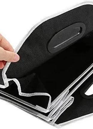 Складной органайзер для багажника в автомобиль, сумка для хранения4 фото