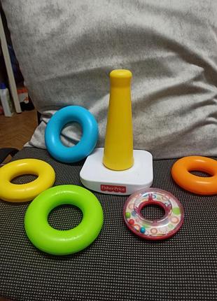 Пирамида fisher price пирамидка2 фото