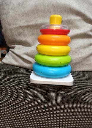 Пирамида fisher price пирамидка3 фото