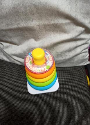 Пирамида fisher price пирамидка6 фото