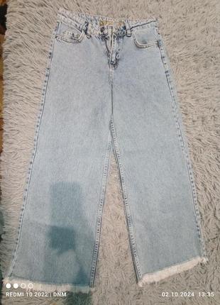 Новые голубые джинсы sinsay женские 27р.