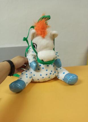 М'який рюкзак іграшка поні