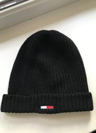 Tommy hilfiger оригинальная зимняя шапка