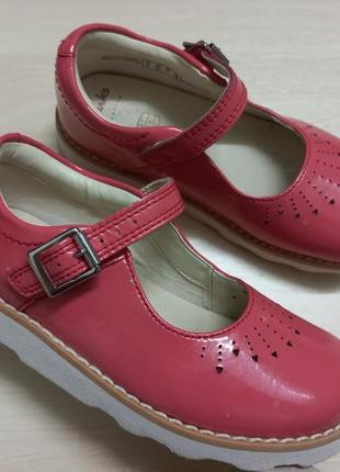 Туфли весна-осень кожа дев.27р.clarks индии