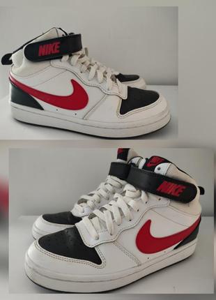 Кросівки nike court borough оригінал розмір 38 устілка 24.5 см. кеди дитячі