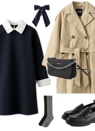 В наличии! новинка! мега стильный тренч/плащ zara на девочку.