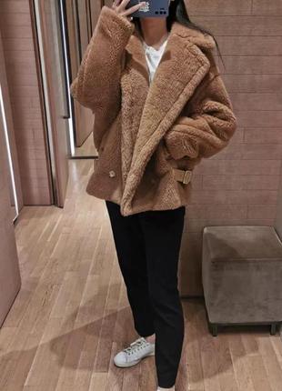 Шуба maxmara женская шуба норковая шуба шуба тедди